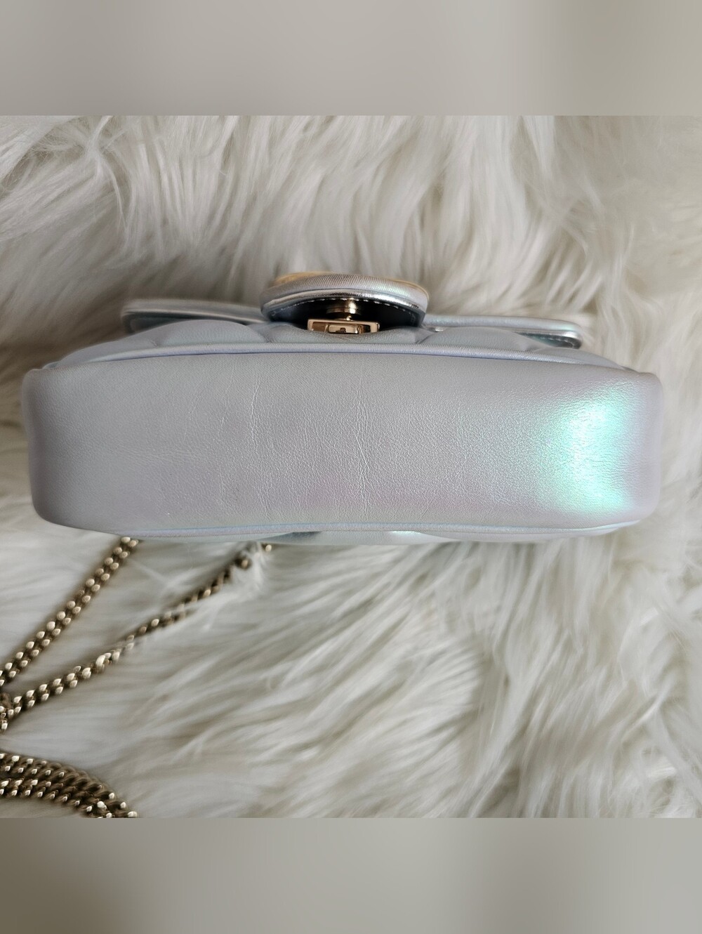 🩵 Gucci Super Mini Marmont 🩵 - Picture 6 of 14